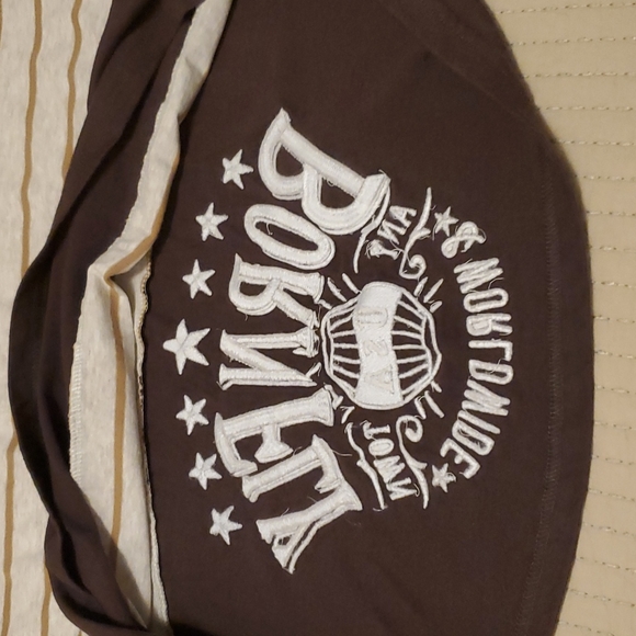 Born Fly Size 3XL T-shirt Tan and Brown - Picture 14 of 16